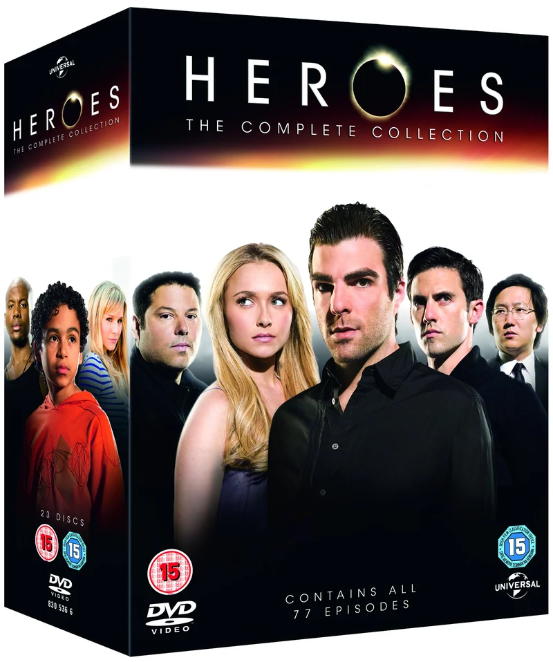 Heroes Season 1-4 - Heroes Season 1-4 (1 DVD), DVD