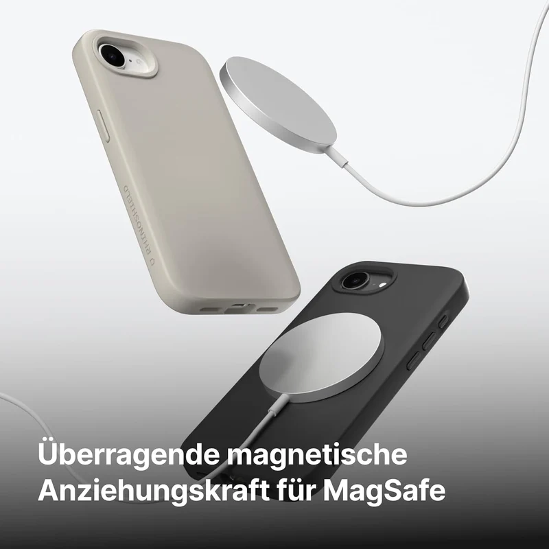 RhinoShield Case kompatibel mit [iPhone 13 Pro] | SolidSuit - MagSafe-kompatibel -Stossdämpfende & s