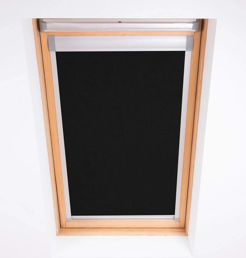 Bloc Skylight Rollo Für Velux Dachfenster Blockout, schwarz, P04 P04 Für Velux Dachfenster Black, P0
