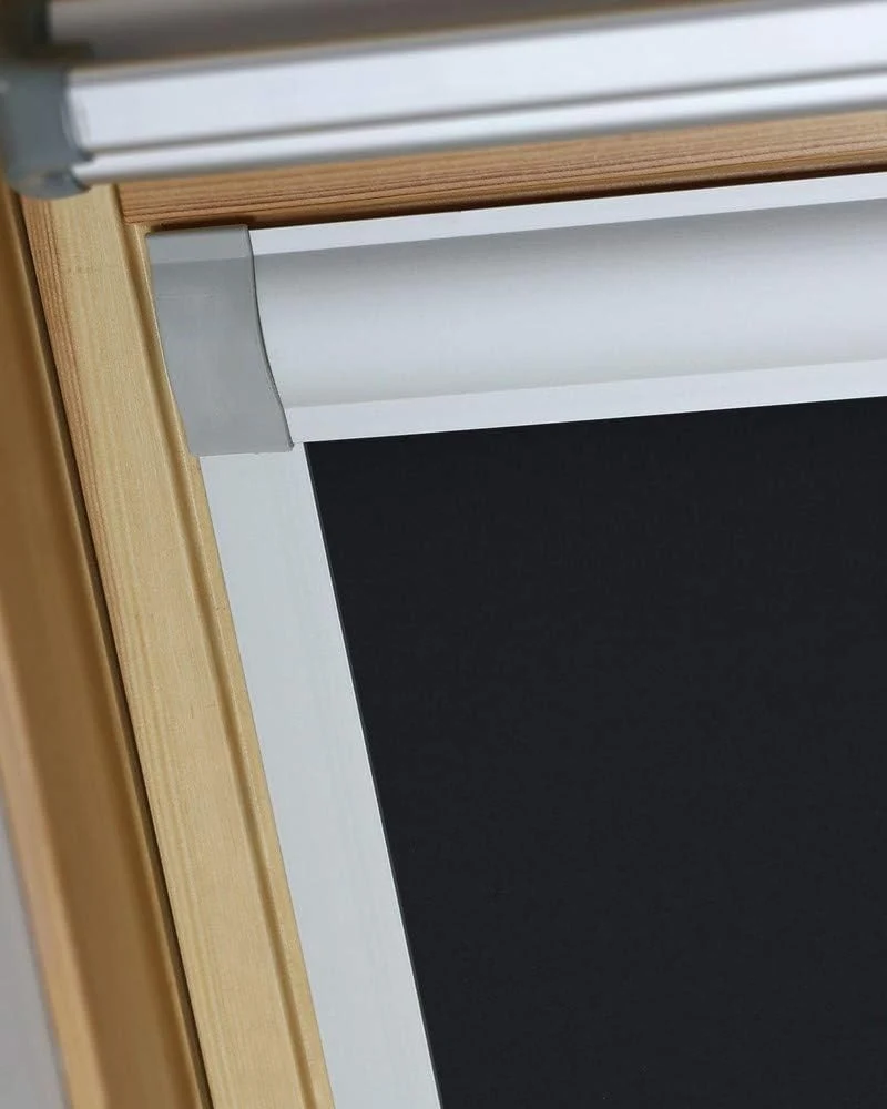 Bloc Skylight Rollo Für Velux Dachfenster Blockout, schwarz, P04 P04 Für Velux Dachfenster Black, P0