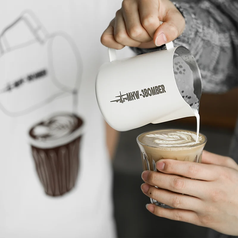 MHW-3BOMBER Milk Frothing Pitcher 3.0 White