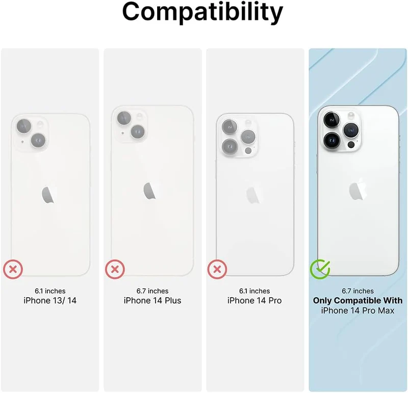 Catalyst Waterproof Total Protection Case für iPhone 14 Pro Max, 5-mal wasserdichter, reaktionsschne