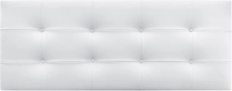 DHOME Kopfteil, gepolstertes Bett Kopfteil 8cm dick. Gepolstertes Kopfteil ACUALINE Stoff und Kunstl