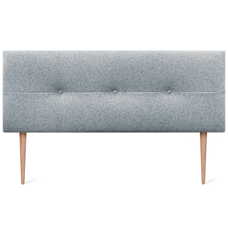 DHOME Kopfteil aus Kunstleder oder Stoff AQUALINE Pro Kopfteil Polsterkopfteil Luxusbett (Stoff Perl