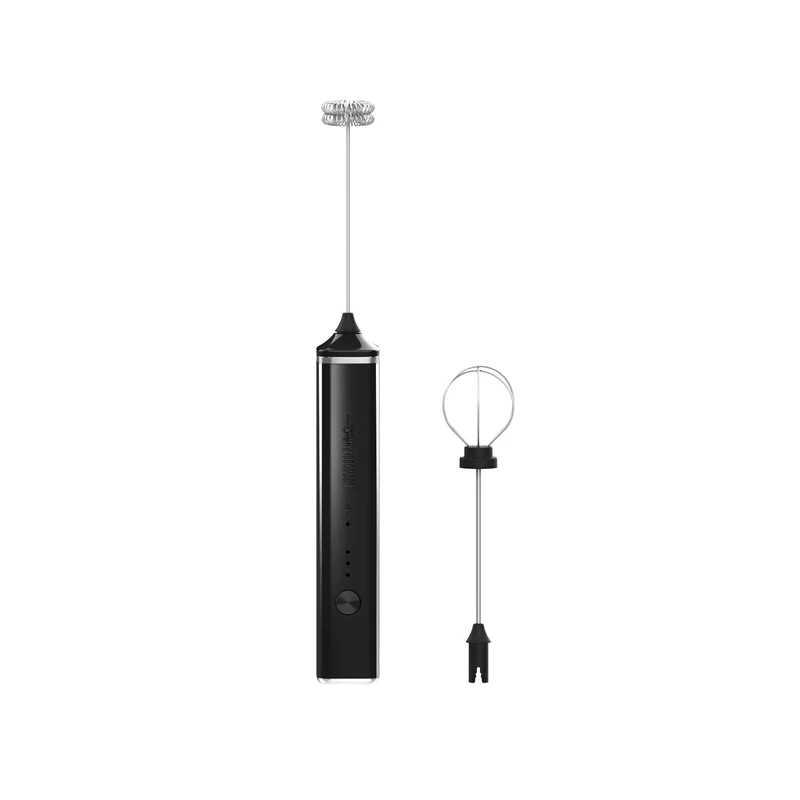MHW-3BOMBER Handheld Electric Milk Frother（Silver/Black/White）