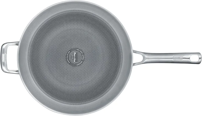 Berndes Wok Tricion Resist 32 cm, Wokpfanne mit Deckel 5,7 l Volumen, für alle Herdarten inkl. Induk