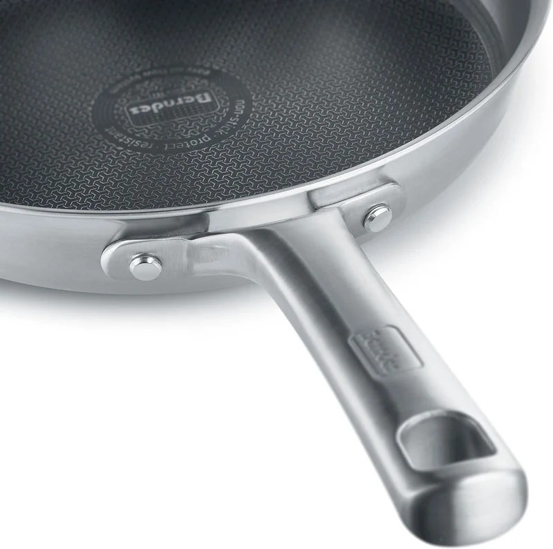 Berndes Wok Tricion Resist 32 cm, Wokpfanne mit Deckel 5,7 l Volumen, für alle Herdarten inkl. Induk