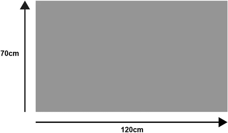 wash+dry Fussmatte, Rustic 70x120 cm, innen und aussen, waschbar 70x120cm, 70x120cm