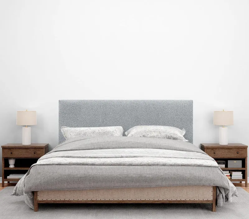 DHOME Kopfteil aus Kunstleder oder Stoff AQUALINE Glattes gepolstertes Kopfteil Luxusbett Kopfteil (