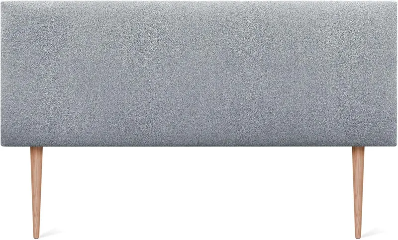 DHOME Kopfteil aus Kunstleder oder Stoff AQUALINE Glattes gepolstertes Kopfteil Luxusbett Kopfteil (