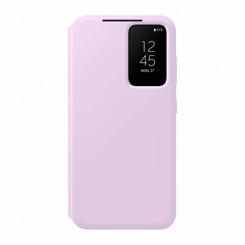 Samsung Smart View Wallet Smartphone Case EF-ZS911 für Galaxy S23, Handy-Hülle, Kartenfach, Sichtfen