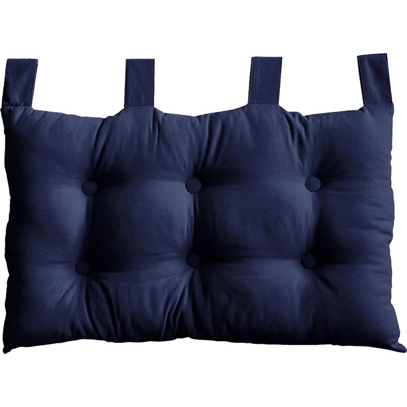 Enjoy Home Kopfteil Stoff 70 x 9 x 45 cm, marineblau, 9 X 45 CM, Marineblau