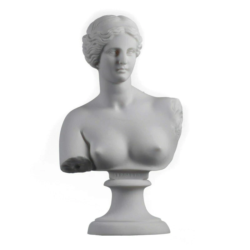 BeautifulGreekStatues Aphrodite Venus Göttin Büste Skulptur Altgriechische römische Mythologie 22,9