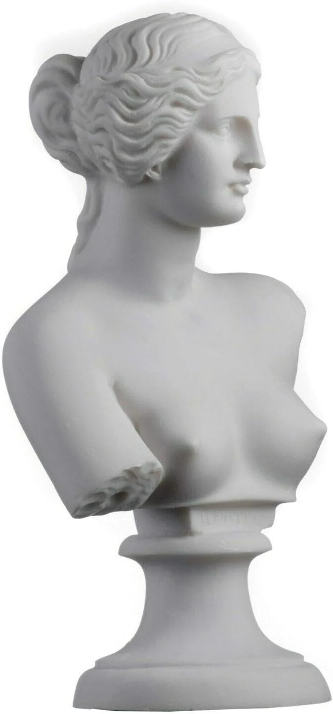 BeautifulGreekStatues Aphrodite Venus Göttin Büste Skulptur Altgriechische römische Mythologie 22,9