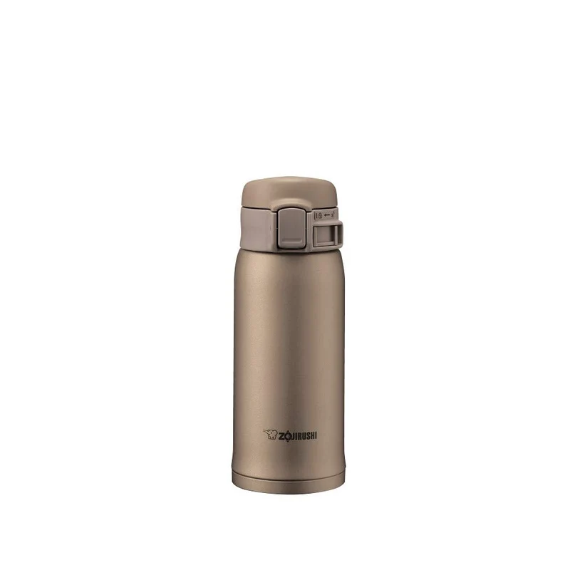 Zojirushi Edelstahlbecher, 1 Stück (1 Stück), Beige Gold, 0,36 Liter 340 g Beige Gold, 340 g Beige G