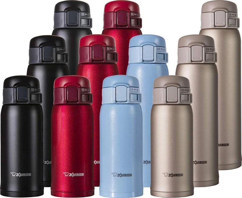 Zojirushi Edelstahlbecher, 1 Stück (1 Stück), Beige Gold, 0,36 Liter 340 g Beige Gold, 340 g Beige G