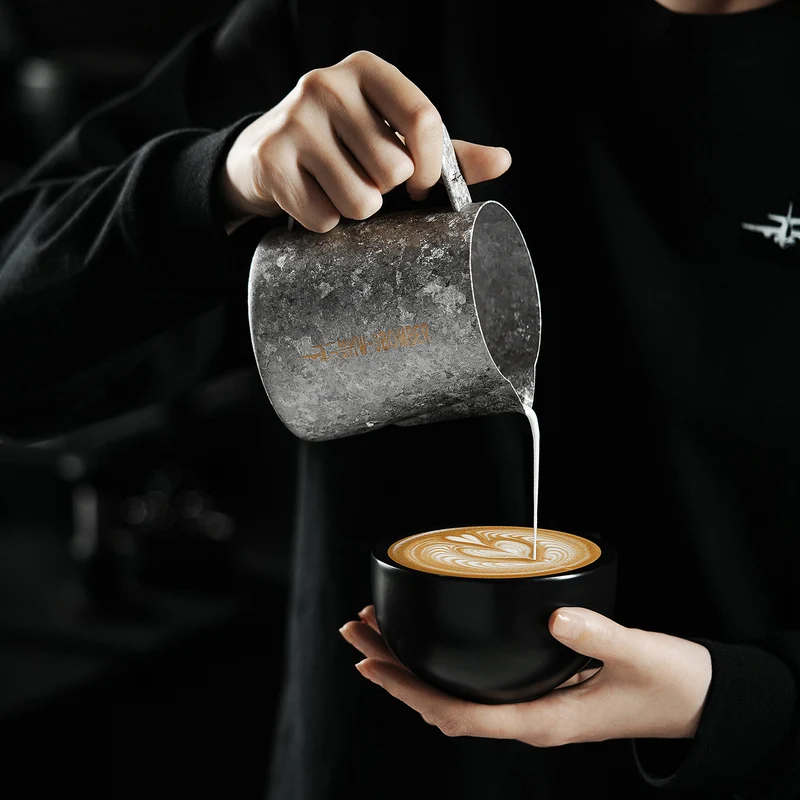 MHW-3BOMBER Titanium Milk Pitcher