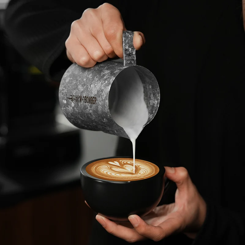 MHW-3BOMBER Titanium Milk Pitcher