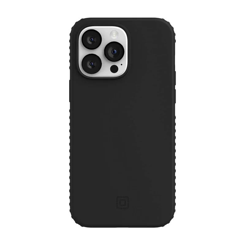 Incipio Grip Serie Multidirektional Griffigkeit Handyhülle für iPhone 14 Pro Max, Schwarz Black, Bla