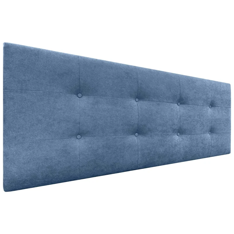 DHOME Kopfteil, gepolstertes Bett Kopfteil 8cm dick. Gepolstertes Kopfteil ACUALINE Stoff und Kunstl