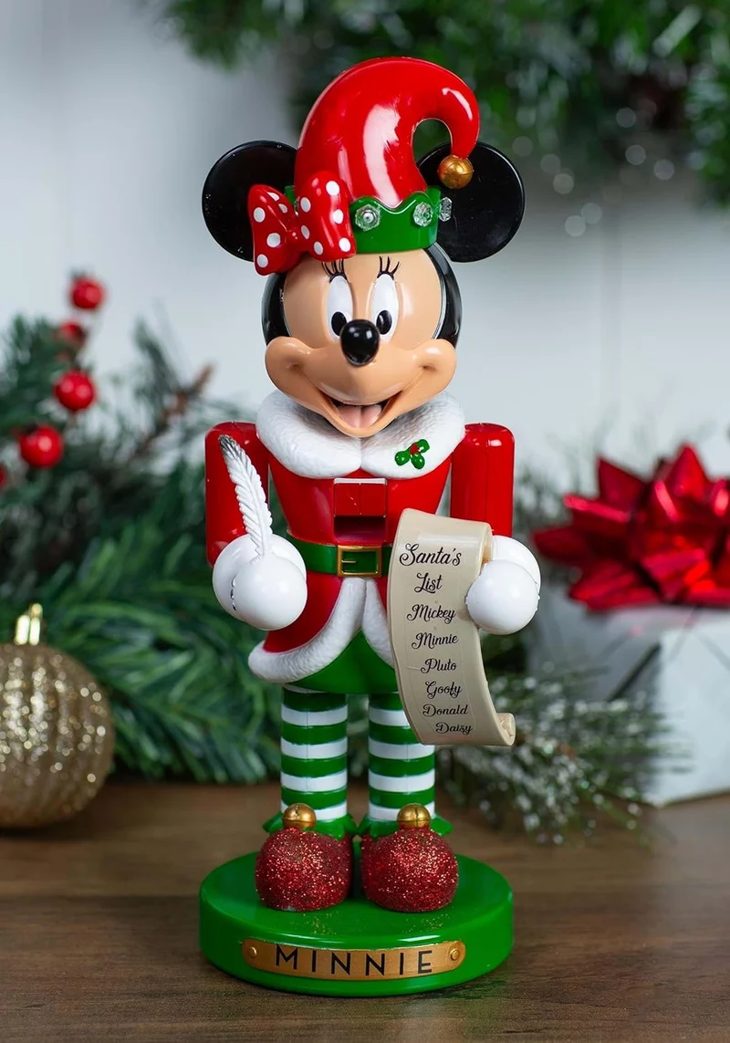 Disney Minnie die Elfe Nussknacker, Mehrfarbig, 10-Inch, 10-Inch