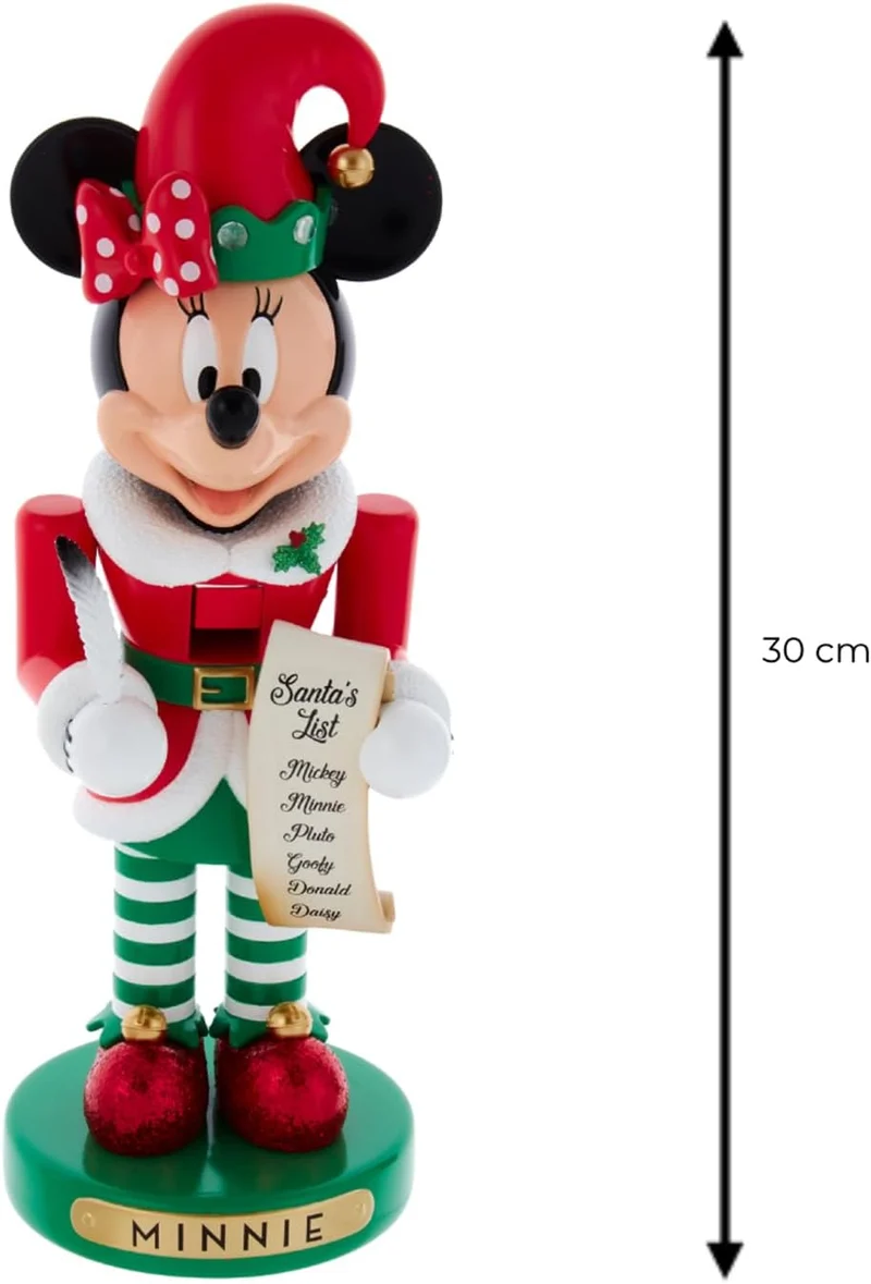 Disney Minnie die Elfe Nussknacker, Mehrfarbig, 10-Inch, 10-Inch