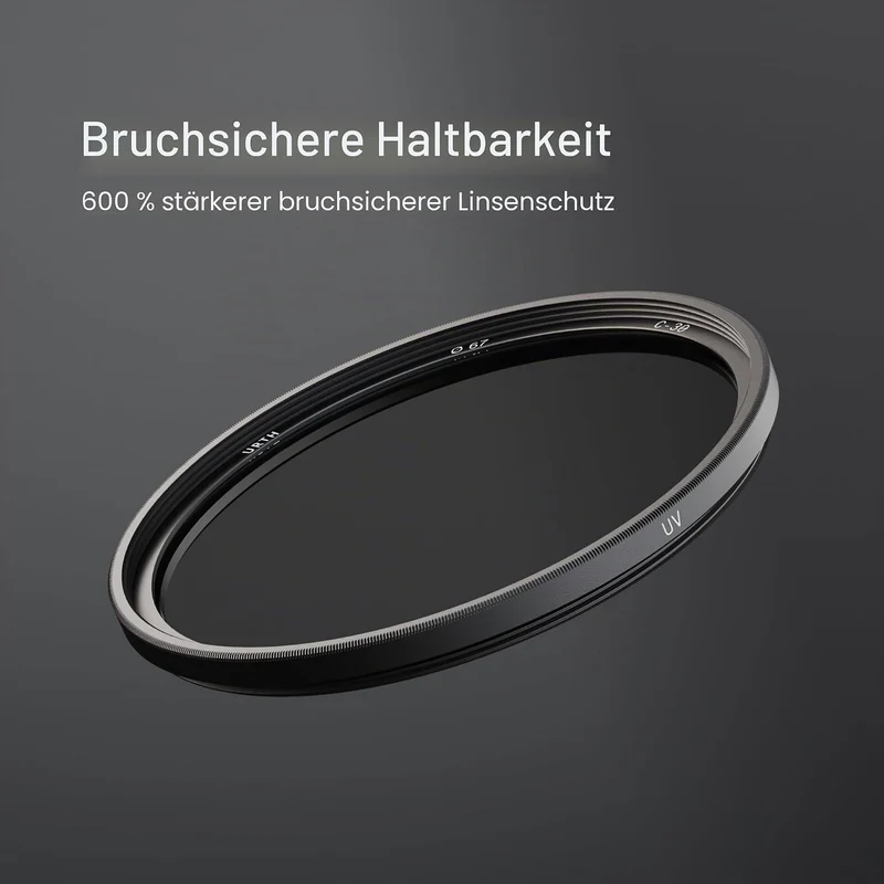 Urth 49 mm UV Filter (Plus+) 49 mm Schwarz, 49 mm Schwarz
