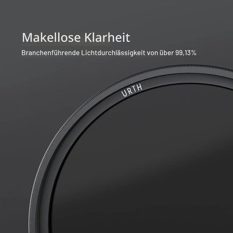 Urth 49 mm UV Filter (Plus+) 49 mm Schwarz, 49 mm Schwarz