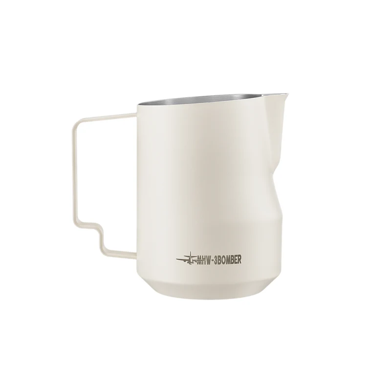 MHW-3BOMBER Turbo Milk Pitcher White