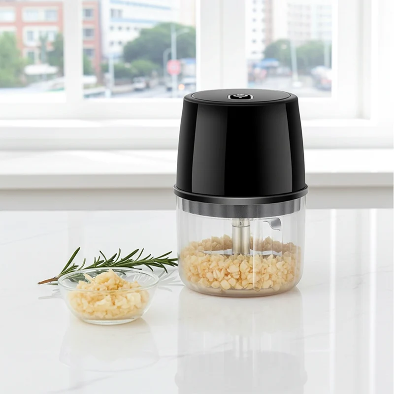 ChefElite Garlic Crusher Pro — Fresh Garlic in 3 Seconds