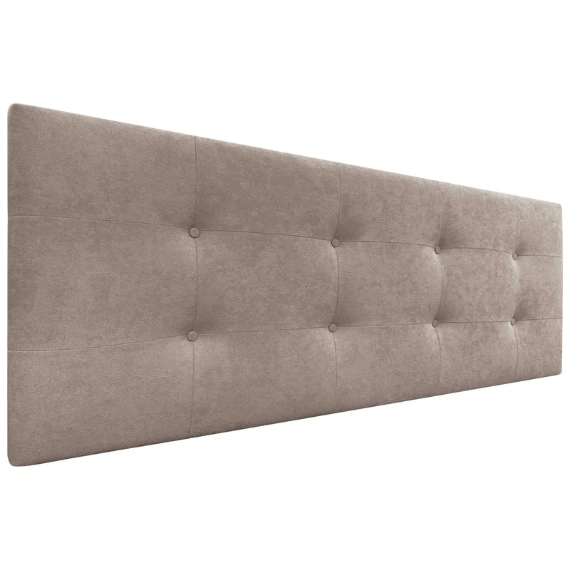 DHOME Kopfteil, gepolstertes Bett Kopfteil 8cm dick. Gepolstertes Kopfteil ACUALINE Stoff und Kunstl