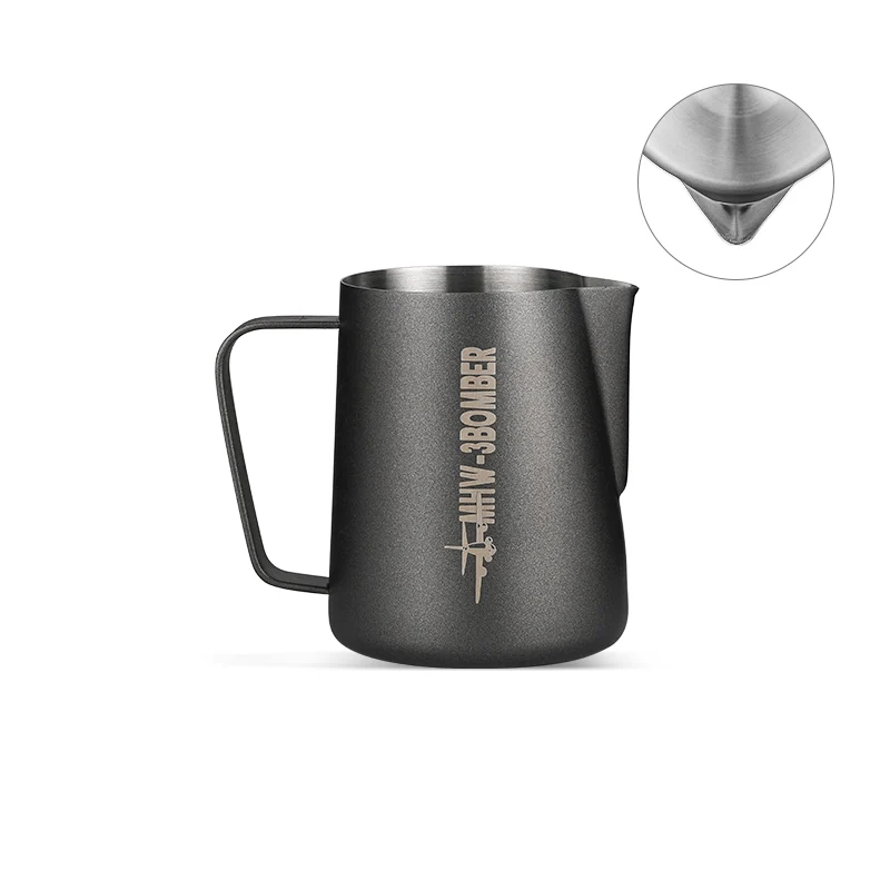 MHW-3BOMBER Milk Frothing Pitcher 3.0 Matte Black
