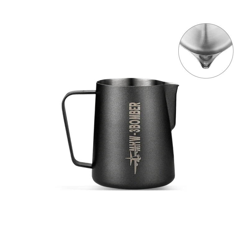 MHW-3BOMBER Milk Frothing Pitcher 3.0 Matte Black