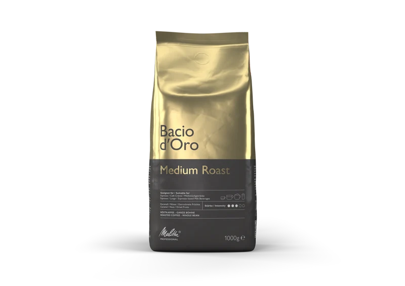Melitta® Bacio d'Oro® Medium Roast 8 x 1.000g