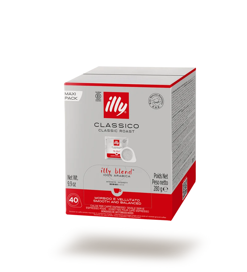 Classico ESPRESSO ESE Pads 40x ESE Pads 44mm 100