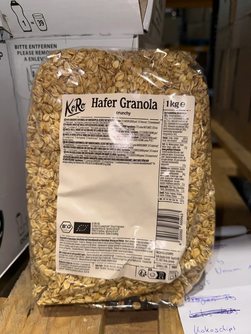 Chrunchy Bio Hafer Granola 1 KG
