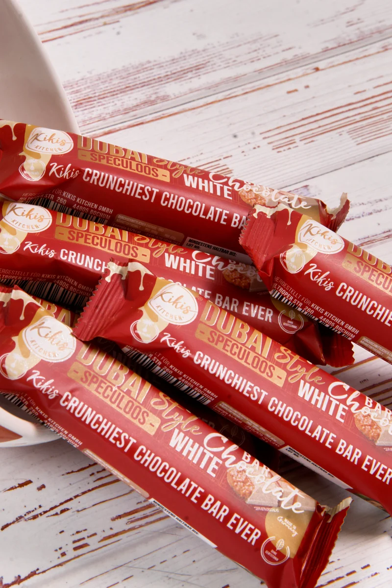 Kikis Dubai Style Bar White Chocolate - Speculoos 🍫