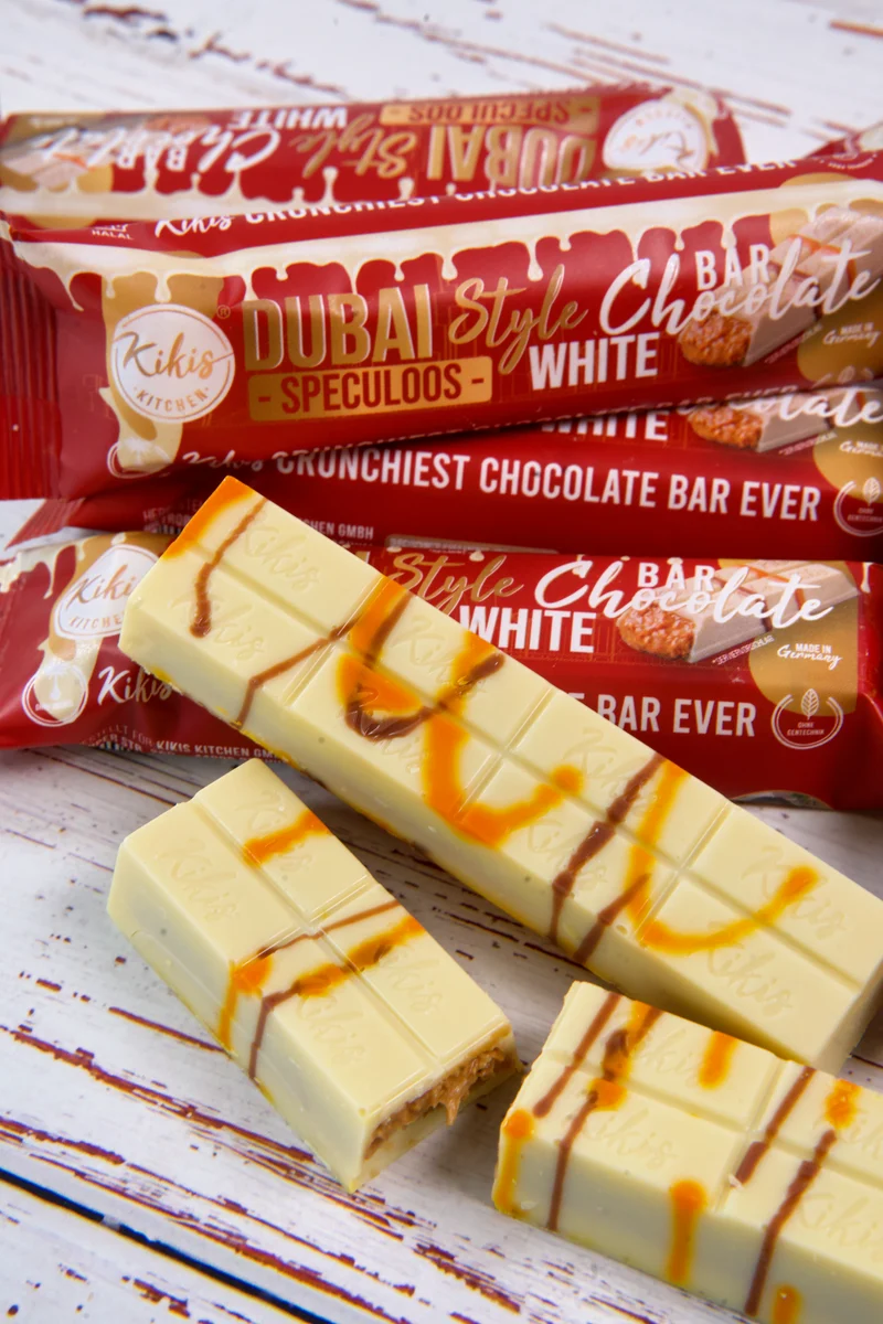 Kikis Dubai Style Bar White Chocolate - Speculoos 🍫
