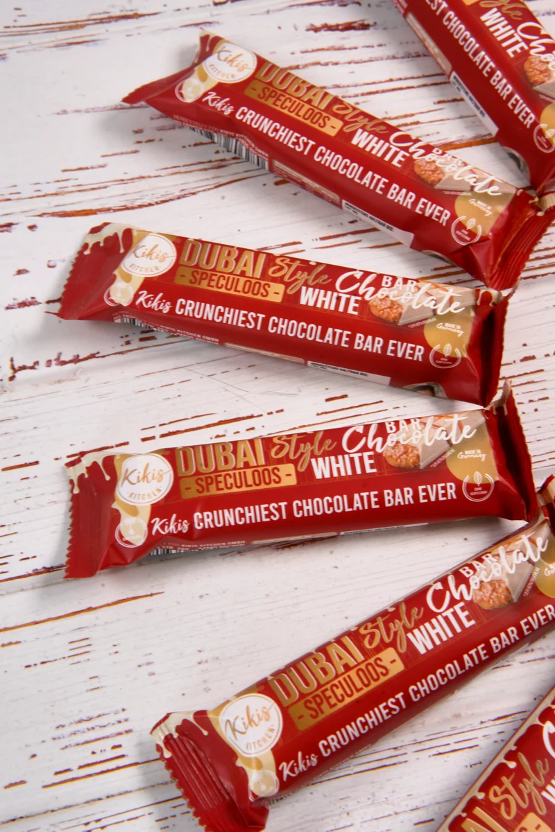 Kikis Dubai Style Bar White Chocolate - Speculoos 🍫