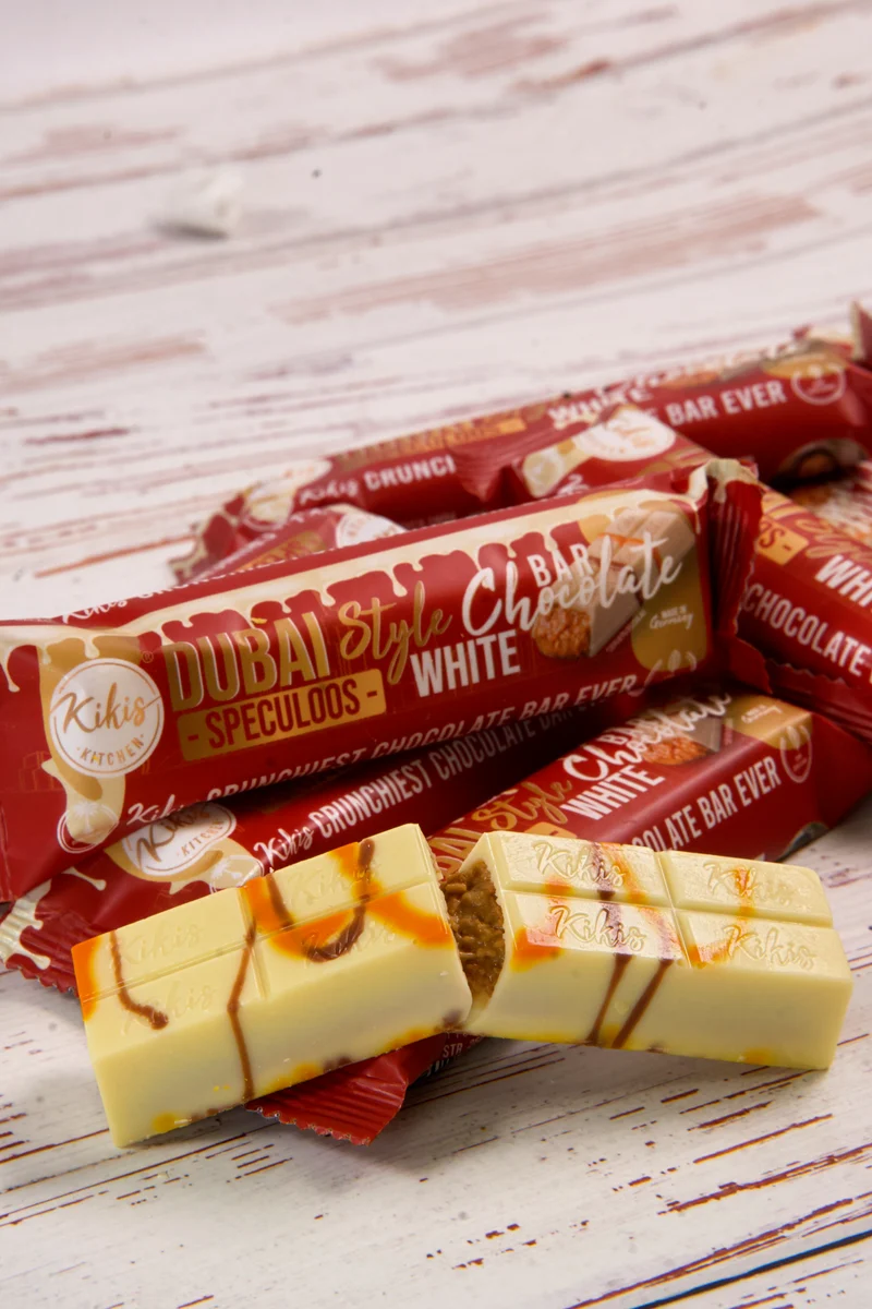 Kikis Dubai Style Bar White Chocolate - Speculoos 🍫