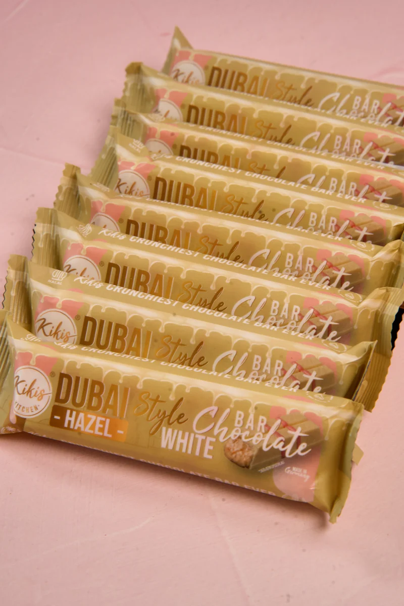 Kikis Dubai Style Bar White Chocolate - Hazel 🍫