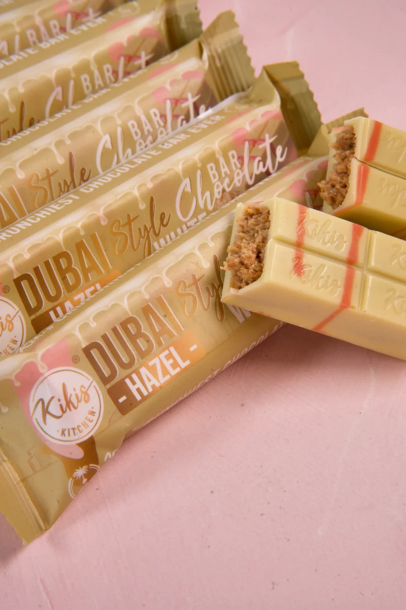 Kikis Dubai Style Bar White Chocolate - Hazel 🍫