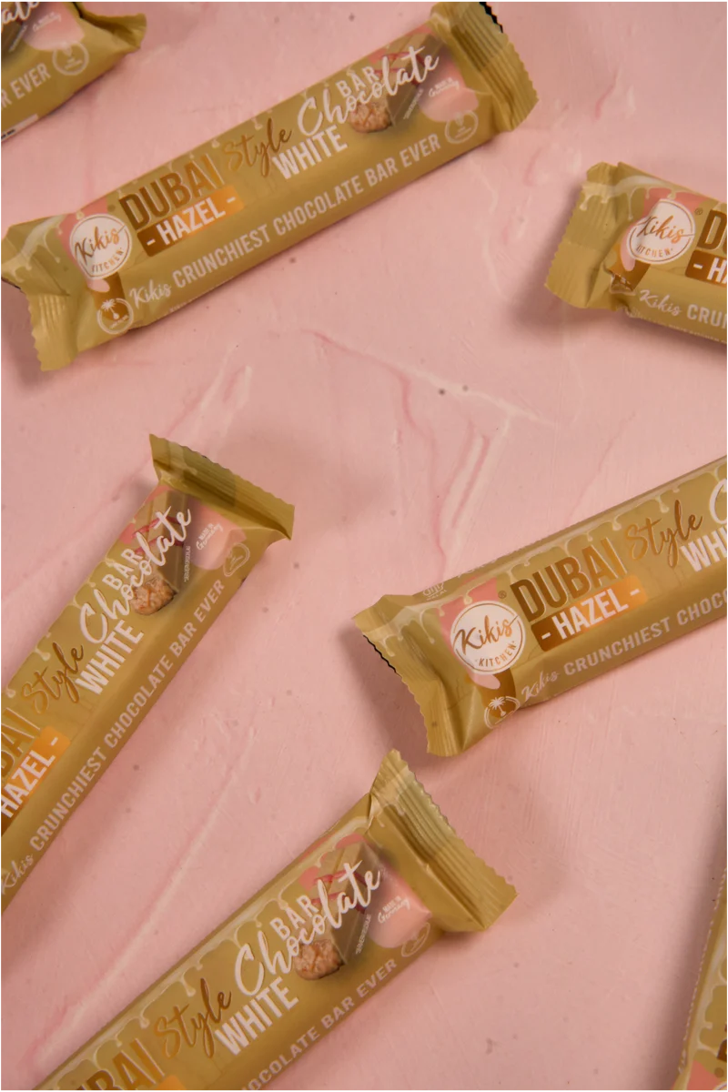 Kikis Dubai Style Bar White Chocolate - Hazel 🍫