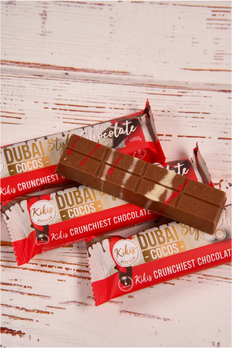 Kikis Dubai Style Bar Chocolate - Cocos 🍫