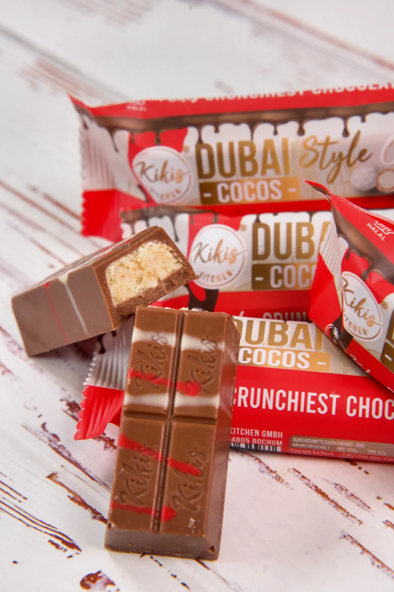 Kikis Dubai Style Bar Chocolate - Cocos 🍫