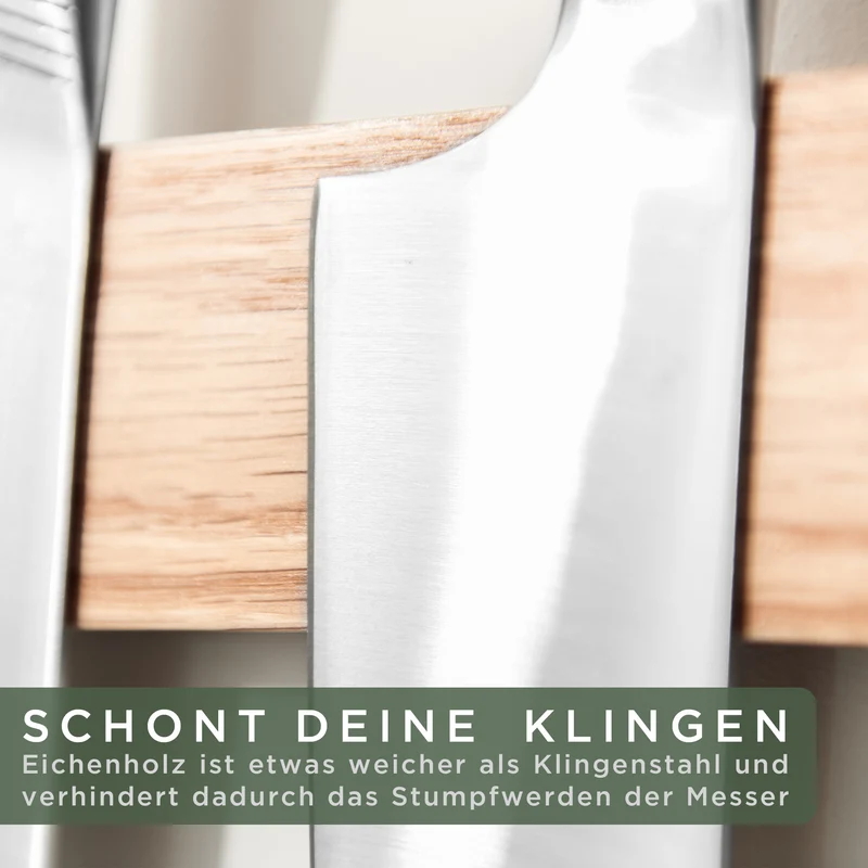 Messerleiste 40cm Eiche
