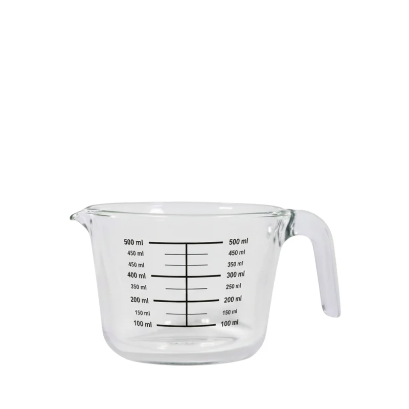 Kikis Glasschüssel mit Skala - 2er Set