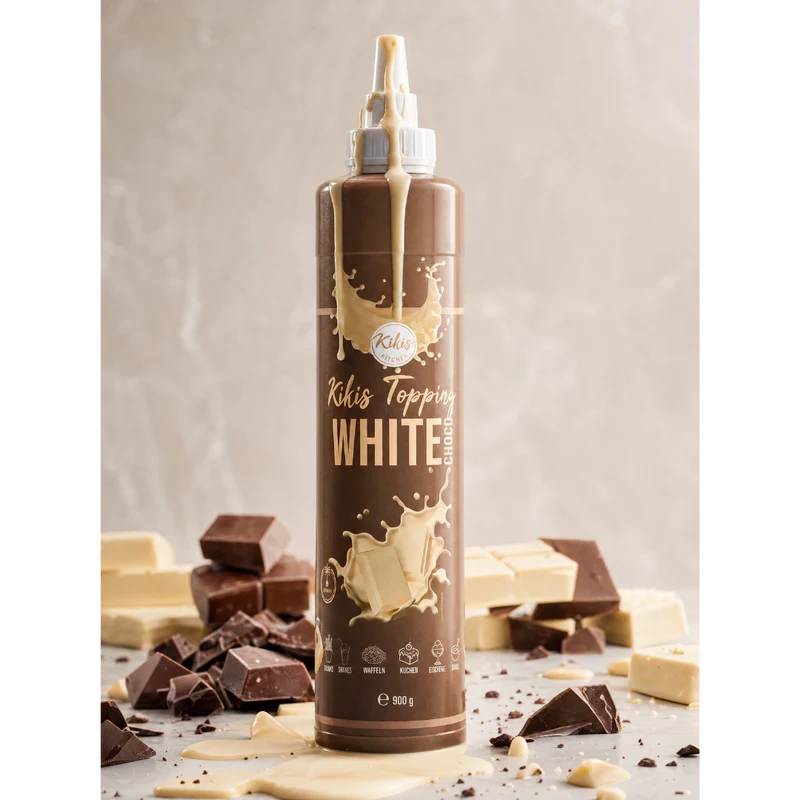 Kikis Topping White Choco - weiße Schokolade 900g
