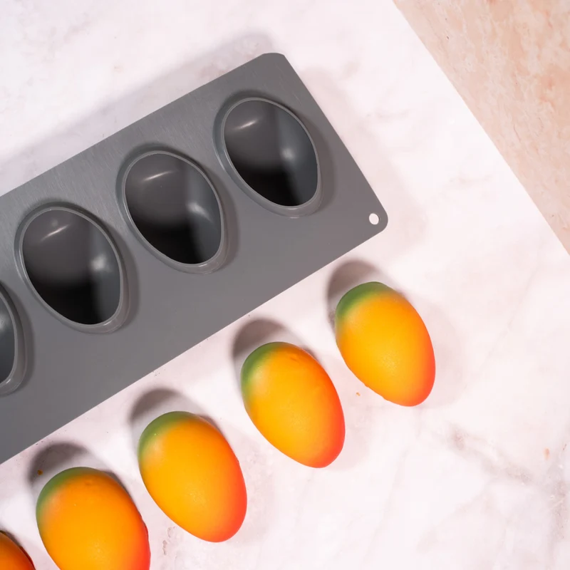 Kikis Mango Silikonform 5er