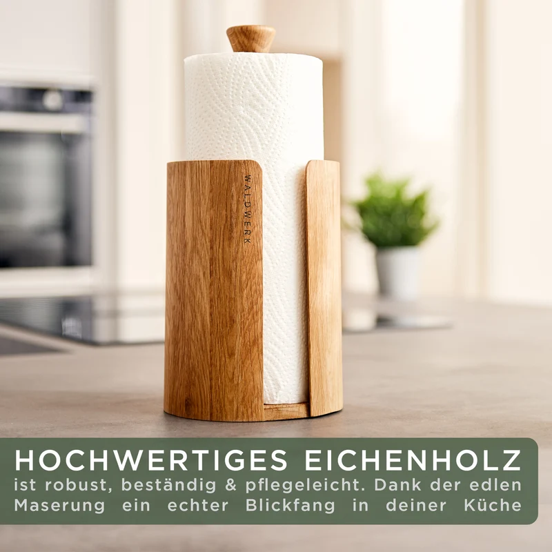 Küchenrollenhalter Eiche
